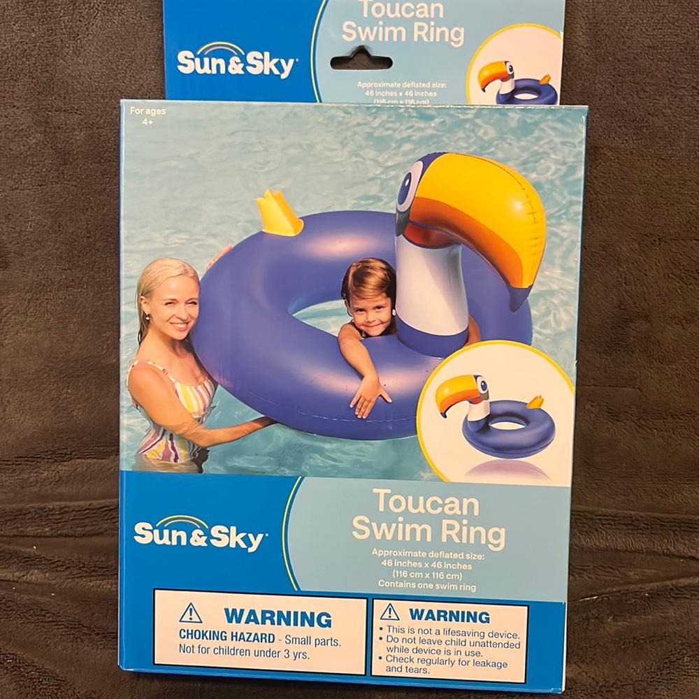 Pool swim ring